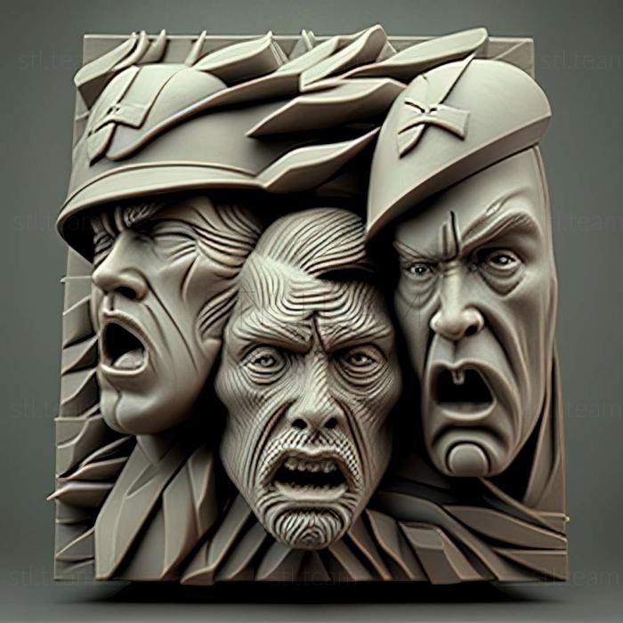 3D модель Гра Faces of War (STL)
